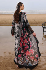 Unstitched Digital Khaddar 3 Piece Suit VS-204