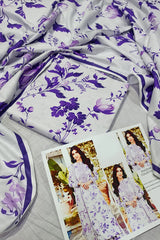 Unstitched Digital Khaddar 3 Piece Suit VS-206