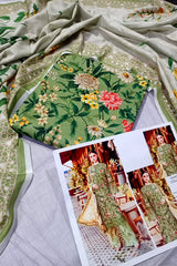 Unstitched Digital Khaddar Suit 3 Piece VS-208