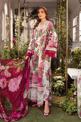 Unstitched Digital Khaddar 3 Piece Suit VS-210