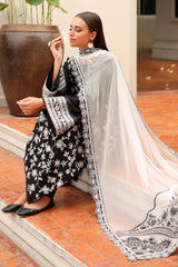 Digital Printed Lawn - 3 PIECE - Vol-01 - D-01