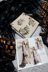 Unstitched Digital Khaddar 3 Piece Suit VS-213