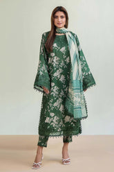 Unstitched Digital Khaddar 3 Piece Suit VS-219