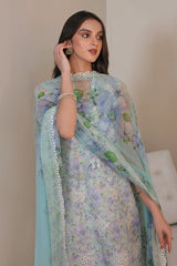 Digital Printed Lawn - 3 PIECE - Vol-01 - D-04