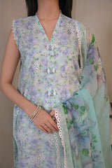 Digital Printed Lawn - 3 PIECE - Vol-01 - D-04