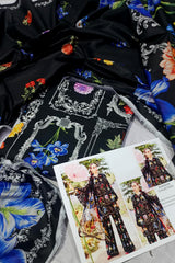 Digital Khaddar 3 Piece Suit  VS-205
